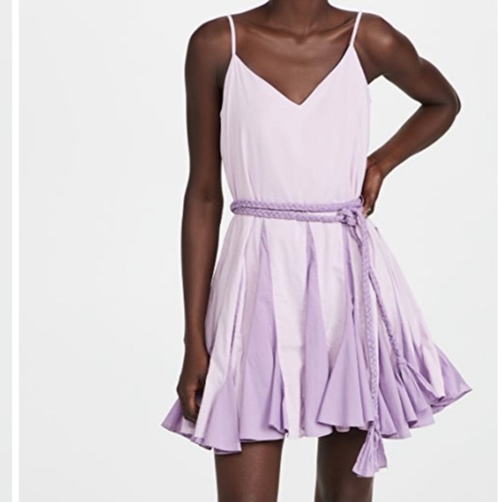 RHODE Casey Mini Dress in Purple Haze